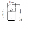 Gloeilampen BA15D 5W en 10W